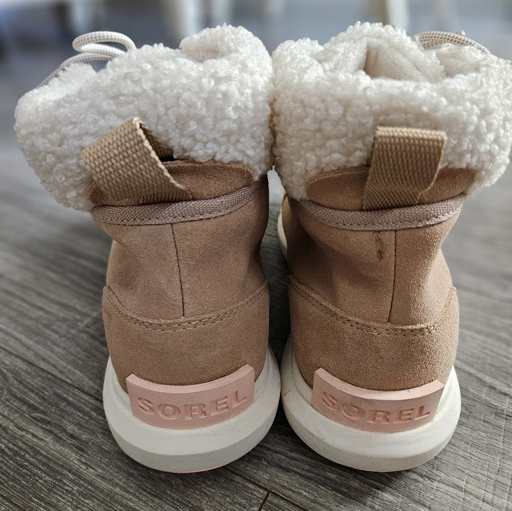 Sorel Women's Explorer Ii Carnival Cozy Waterproof Casual Suede Winter Boots 9 - Picture 3 of 9